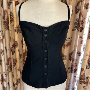 FINAL$ ⬇️ Matty M Button-Front Bustier Camisole